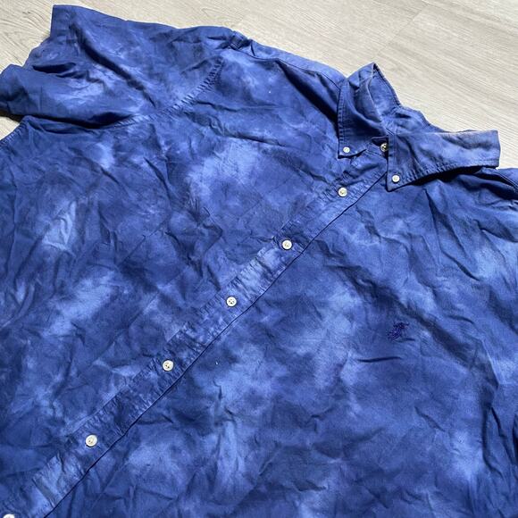 Polo Ralph Lauren Mens Classic Fit Cloud Wash SS Button Down Shirt Size 4XLT - Picture 2 of 6